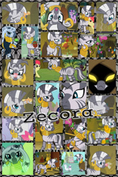 Size: 1024x1536 | Tagged: safe, artist:princessemerald7, edit, edited screencap, screencap, apple bloom, applejack, opalescence, twilight sparkle, zecora, cat, earth pony, parasprite, pony, unicorn, zebra, bridle gossip, g4, luna eclipsed, season 1, season 2, swarm of the century, the cutie pox, appletini, collage, female, filly, foal, mare, micro, unicorn twilight, zecora's hut