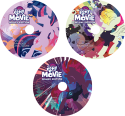 Size: 4550x4228 | Tagged: safe, artist:kbj comix, songbird serenade, tempest shadow, twilight sparkle, alicorn, g4, my little pony: the movie, abstract, cd, concept art, daniel ingram, female, sia (singer), simple background, soundtrack, transparent background, trio, trio female, twilight sparkle (alicorn)