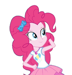 Size: 1002x1035 | Tagged: safe, artist:blockslikepl, edit, edited screencap, screencap, pinkie pie, human, equestria girls, g4, background removed, female, simple background, solo, transparent background