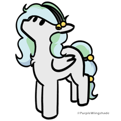 Size: 3000x3000 | Tagged: safe, artist:purple wingshade, part of a set, oc, oc only, oc:river chime, pegasus, pony, female, mare, simple background, solo, transparent background