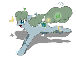 Size: 650x488 | Tagged: safe, oc, oc only, butterfly, earth pony, digital art, simple background, solo, transparent background