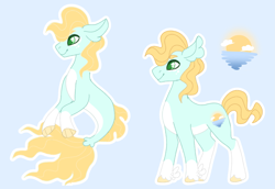 Size: 2735x1877 | Tagged: safe, oc, oc only, earth pony, seapony (g4), blue background, dorsal fin, fin, fin wings, fins, fish tail, floppy ears, flowing mane, flowing tail, male, ocean, scales, seaponified, simple background, smiling, solo, species swap, stallion, stallion oc, swimming, tail, water, wings