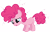 Size: 4661x3000 | Tagged: safe, artist:cloudy glow, pinkie pie, earth pony, pony, g4, the cutie mark chronicles, blank flank, cute, diapinkes, female, filly, filly pinkie pie, foal, sad, sadorable, simple background, solo, transparent background, vector, younger