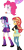 Size: 1205x2520 | Tagged: safe, edit, edited screencap, editor:mrtoonlover83, screencap, pinkie pie, sunset shimmer, twilight sparkle, equestria girls, g4, my little pony equestria girls: friendship games, background removed, female, not a vector, simple background, transparent background, trio, trio female