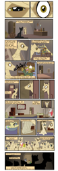 Size: 3024x8740 | Tagged: safe, artist:mr100dragon100, oc, oc:ahmose, oc:amisi, earth pony, pegasus, unicorn, comic:throne of dracula the secret world, comic, crown, egyptian, egyptian headdress, egyptian pony, horn, jewelry, mummy, pharaoh, queen, regalia, reunion, storage