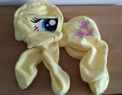 Size: 770x600 | Tagged: safe, artist:littlefairyswonders, fluttershy, pegasus, pony, g4, female, irl, photo, plushie, solo, wingless, wip