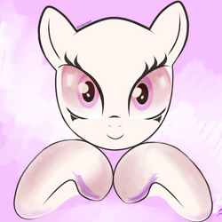 Size: 800x800 | Tagged: safe, artist:milecharn, oc, oc only, pony, chest fluff, sketch, solo