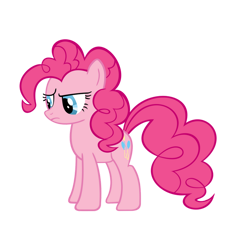 Size: 900x900 | Tagged: safe, artist:angel-the-bunny, pinkie pie, earth pony, pony, g4, the best night ever, female, mare, simple background, solo, transparent background, vector