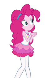 Size: 382x570 | Tagged: safe, artist:blockslikepl, edit, edited screencap, screencap, pinkie pie, human, equestria girls, g4, background removed, female, simple background, solo, transparent background