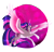 Size: 2864x2760 | Tagged: safe, artist:oneiria-fylakas, twilight sparkle, alicorn, pony, g4, alternate design, solo, twilight sparkle (alicorn)