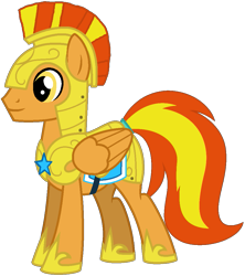 Size: 923x1040 | Tagged: safe, artist:star-armour95, oc, oc only, oc:firey ratchet, pegasus, pony, g4, armor, helmet, male, royal guard, simple background, solo, stallion, transparent background