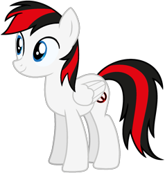 Size: 1341x1408 | Tagged: safe, artist:star-armour95, oc, oc only, oc:red arrow, pegasus, male, simple background, solo, stallion, transparent background