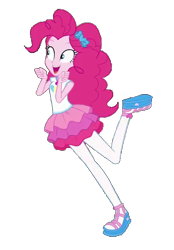 Size: 446x642 | Tagged: safe, artist:blockslikepl, edit, edited screencap, screencap, pinkie pie, human, equestria girls, g4, background removed, female, not a vector, simple background, solo, transparent background