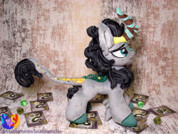 Size: 3072x2304 | Tagged: safe, artist:1stastrastudio, kirin, irl, kirin-ified, loki, photo, plushie, solo, species swap