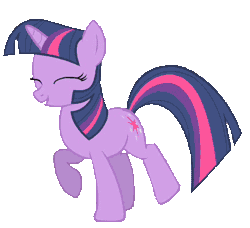 Size: 426x389 | Tagged: safe, artist:faroffpromise, twilight sparkle, pony, unicorn, animated, cute, dancing, eyes closed, female, gif, mare, simple background, transparent background, twiabetes, unicorn twilight
