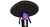 Size: 1374x748 | Tagged: safe, sci-twi, twilight sparkle, hat, mariachi, mariachi outfit, mariachi-twi, sombrero