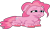 Size: 1085x639 | Tagged: safe, artist:prixy05, pinkie pie, earth pony, pony, g4, g5, my little pony: tell your tale, deflated, female, g4 to g5, generation leap, mare, simple background, solo, transparent background, vector