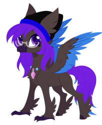 Size: 2229x2727 | Tagged: safe, artist:belka-sempai, oc, oc only, oc:dwelt feather, classical hippogriff, hippogriff, g4, commission, female, simple background, smiling, solo, transparent background, ych result