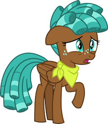 Size: 3000x3418 | Tagged: safe, artist:cloudy glow, spur, pegasus, g4, .ai available, female, filly, foal, simple background, solo, transparent background, vector