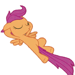 Size: 800x800 | Tagged: safe, edit, edited screencap, editor:dracoawesomeness, screencap, scootaloo, pegasus, g4, background removed, eyes closed, female, filly, foal, hooves behind head, low quality, lowres, lying down, not a vector, prone