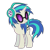 Size: 800x800 | Tagged: safe, edit, edited screencap, editor:dracoawesomeness, screencap, dj pon-3, vinyl scratch, unicorn, g4, background removed, female, glasses, headphones, horn, not a vector, simple background, solo, transparent background