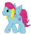 Size: 1868x2048 | Tagged: safe, artist:lizzmcclin, thistle whistle, pegasus, pony, g3, female, simple background, solo, transparent background
