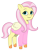 Size: 1400x1800 | Tagged: safe, artist:edy_january, artist:efk-san, artist:prixy05, edit, vector edit, fluttershy, pegasus, pony, g4, g5, my little pony: tell your tale, clothes, g4 to g5, generation leap, hoodie, looking at you, pink hoodie, reference, remake, simple background, solo, transparent background, vector