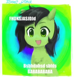 Size: 1572x1630 | Tagged: safe, artist:some_ponu, oc, oc only, oc:anon, earth pony, pony, solo