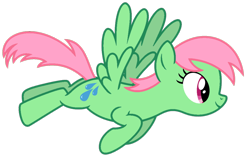 Size: 1024x659 | Tagged: safe, artist:estories, edit, vector edit, tropical storm, pegasus, pony, g4, background pony, looking at something, recolor, simple background, solo, spread wings, transparent background, vector, wings