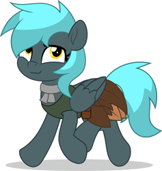 Size: 4741x5000 | Tagged: safe, artist:jhayarr23, oc, oc:storm aura, pegasus, fallout equestria, commission, commissioner:solar aura, fallout, outfit, pegasus oc, simple background, transparent background