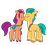 Size: 1143x1034 | Tagged: safe, artist:arkogon, hitch trailblazer, sunny starscout, earth pony, g5, my little pony: tell your tale, female, kissing, male, ship:starblazer, shipping, simple background, straight, transparent background