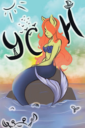 Size: 800x1200 | Tagged: safe, artist:furryfantan, mermaid, auction, auction open, commission, ocean, sale, solo, water, your character here