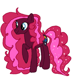 Size: 558x588 | Tagged: safe, artist:qjosh, pinkie pie, g4, female, nightmare pinkie, nightmarified