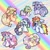 Size: 4000x4000 | Tagged: safe, artist:larvaecandy, applejack, fluttershy, pinkie pie, rainbow dash, rarity, spike, twilight sparkle, alicorn, dragon, earth pony, pegasus, pony, unicorn, g4, :3, abstract background, asexual pride flag, beanbrows, big eyes, big hooves, bilight sparkle, bisexual pride flag, blonde mane, blonde tail, blue coat, blue eyes, chest fluff, colored wings, curly mane, curly tail, curved horn, ear fluff, eye clipping through hair, eyebrows, eyelashes, female, floppy ears, folded wings, gay pride flag, glasses, green eyes, holding flag, horn, lesbian pride flag, looking back, mane seven, mane six, mare, mixed media, mouth hold, multicolored hair, multicolored mane, multicolored tail, narrowed eyes, nonbinary, nonbinary pride flag, nonbinary spike, orange coat, pansexual pride flag, pink coat, pink eyes, pink mane, pink tail, ponytail, pride, pride flag, pride month, pride ponies, purple coat, purple mane, purple tail, quadrupedal spike, rainbow background, rainbow hair, rainbow tail, raised hoof, ringlets, shiny mane, shiny tail, small horn, small wings, smiling, sparkly mane, sparkly tail, spiky mane, spiky tail, spread wings, standing, straight mane, straight tail, tail, tied mane, tied tail, trans fluttershy, transgender pride flag, twilight sparkle (alicorn), two toned wings, unicorn horn, white coat, wingding eyes, winged spike, wings, yellow coat