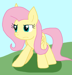 Size: 821x855 | Tagged: safe, artist:cmara, fluttershy, pegasus, g4, female, solo