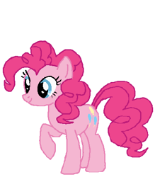 Size: 397x453 | Tagged: safe, artist:qjosh, pinkie pie, earth pony, g4, age regression, female, solo, younger