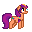 Size: 32x32 | Tagged: safe, artist:cupute, sunny starscout, earth pony, pony, g5, animated, background pony, braid, commission, cute, digital art, gif, gif for breezies, picture for breezies, pixel animation, pixel art, png, simple background, solo, transparent background, ych result