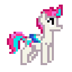 Size: 256x256 | Tagged: safe, artist:cupute, zipp storm, pegasus, pony, g5, animated, background pony, colored wings, commission, cute, digital art, gif, pixel animation, pixel art, png, simple background, solo, transparent background, wings, ych result