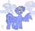 Size: 1961x1782 | Tagged: safe, artist:madiwann, oc, oc only, oc:shining trophy, pegasus, pony, male, stallion, wings