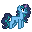 Size: 32x32 | Tagged: safe, artist:cupute, misty brightdawn, pony, g5, animated, background pony, colored horn, commission, curly mane, curly tail, cute, digital art, eyelashes, female, gif, gif for breezies, hair over eyes, horn, impossibly long tail, long mane, mistybetes, picture for breezies, pixel animation, pixel art, png, simple background, solo, tail, transparent background, ych result