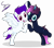 Size: 5000x4366 | Tagged: safe, artist:ramixe dash, oc, oc only, oc:lightning stars, oc:osiris eclipse, pegasus, pony, unicorn, g4, g5, base used, colored horn, duo, g5 to g4, generation leap, gradient mane, horn, male, signature, simple background, spread wings, stallion, transparent background, wings