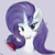 Size: 4000x4000 | Tagged: safe, artist:ser-p, rarity, pony, unicorn, g4, absurd resolution, glass, gray background, horn, simple background, solo, wine glass