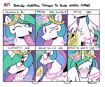 Size: 3000x2472 | Tagged: safe, artist:icey, princess celestia, alicorn, pony, g4, :p, blushing, chest fluff, cute, cutelestia, doing loving things, ear fluff, female, heart, horn, immortality blues, looking at you, mare, meme, not doing hurtful things to your waifu, one eye closed, praise the sun, smiling, smiling at you, spread wings, tongue out, wings, wink, winking at you