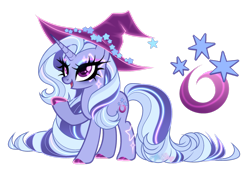 Size: 1920x1309 | Tagged: safe, artist:afterglory, oc, oc only, pony, unicorn, female, hat, horn, mare, simple background, solo, transparent background, witch hat