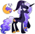 Size: 2215x2119 | Tagged: safe, artist:strawberry-spritz, oc, oc only, hybrid, concave belly, offspring, parent:princess luna, simple background, slender, solo, thin, transparent background