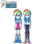 Size: 1500x1500 | Tagged: safe, artist:rupahrusyaidi, edit, edited screencap, screencap, rainbow dash, human, equestria girls, g4, my little pony equestria girls: better together, background removed, clothes, converse, hoodie, jacket, looking at you, pants, rainbow socks, self paradox, shoes, simple background, skirt, sneakers, socks, striped socks, transparent background