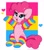 Size: 1813x2048 | Tagged: safe, artist:kittyrosie, part of a set, pinkie pie, earth pony, pony, g4, clothes, cute, diapinkes, female, heart, heart eyes, mare, open mouth, open smile, pansexual, pansexual pride flag, pride, pride flag, pride month, pride socks, sitting, smiling, socks, solo, striped socks, wingding eyes