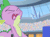 Size: 399x293 | Tagged: safe, screencap, spike, dragon, equestria games (episode), g4, breathing, eyes closed, solo