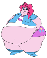 Size: 800x988 | Tagged: safe, artist:prrrpprrrl, pinkie pie, human, equestria girls, g4, breasts, busty pinkie pie, fat, female, overweight, simple background, solo, transparent background