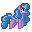 Size: 32x32 | Tagged: safe, artist:cupute, izzy moonbow, pony, unicorn, g5, animated, background pony, colored horn, commission, cute, digital art, female, gif, gif for breezies, horn, izzybetes, picture for breezies, pixel animation, pixel art, simple background, solo, transparent background, ych result
